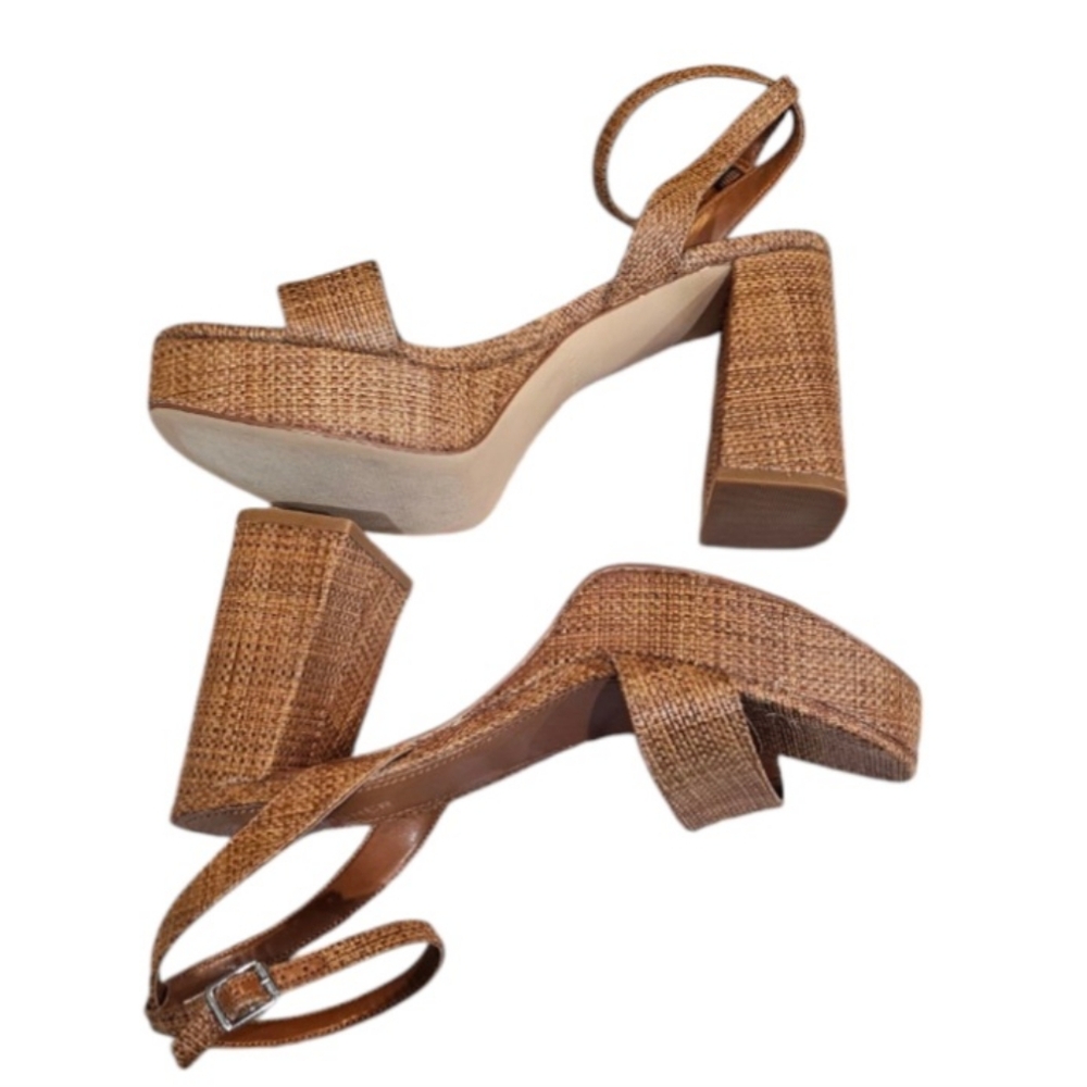 Marc Fisher Sadel Platform Sandal NWB sz 9.5 - Picture 8 of 11